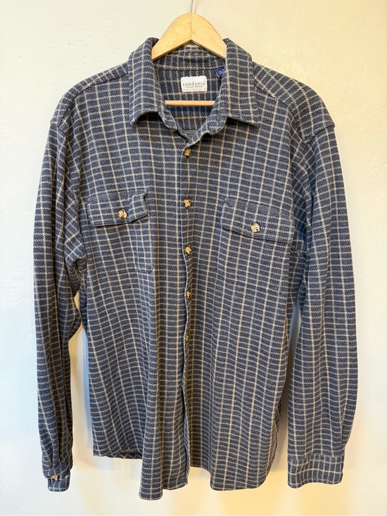 Sundance Other - Sundance Catalog Mens Checkered Flannel Shirt Plaid Size XL